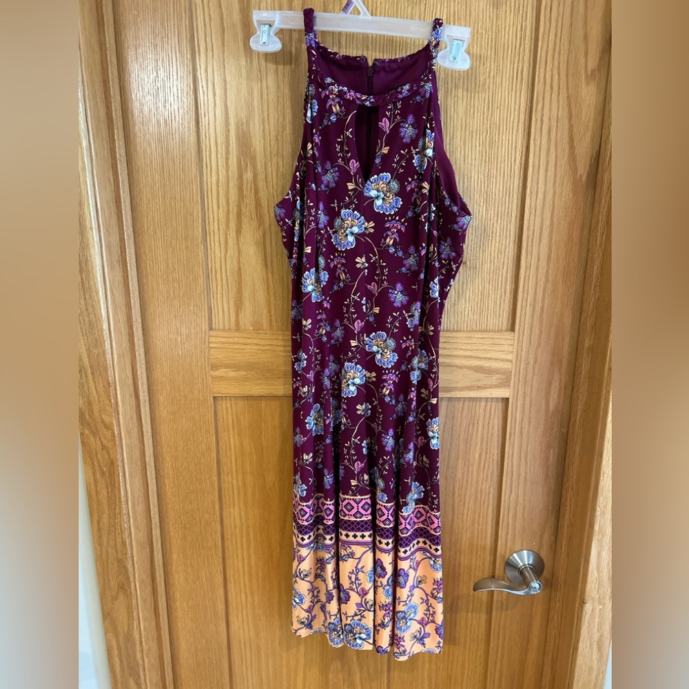 Maggy London Floral Dress 4
